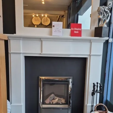 Ex Display Complete Gas Fireplace - Now £1000